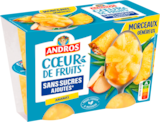 Auchan Hypermarché Arras - Promo COEUR DE FRUITS SANS SUCRES AJOUTÉS ANANAS ANDROS Promo COEUR DE FRUITS SANS SUCRES AJOUTÉS ANANAS ANDROS à 2,45 € dans le catalogue Auchan Hypermarché à Arras