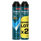 Déodorant 72H "Lot de 2" - REXONA MEN en promo chez Carrefour Créteil à 6,49 €