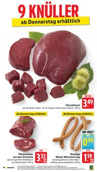 Rindfleisch im aktuellen E center Prospekt (Reutlingen) Rindfleisch im E center Prospekt "Aktuelle Angebote" mit 71 Seiten (Reutlingen)