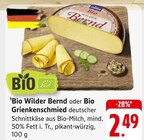 Bio Wilder Bernd oder Bio Grienkenschmied Angebote von Bio bei EDEKA Hanau für 2,49 €