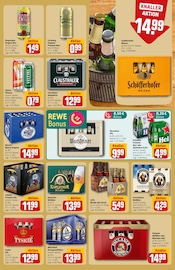 Aktueller REWE Prospekt mit Franziskaner, "Dein Markt", Seite 21