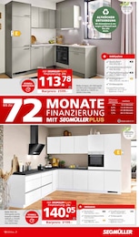 Küchenzeile im Segmüller Prospekt KÜCHEN SPEZIAL auf S. 18