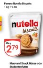 Aktuelles Nutella Biscuits Angebot bei GLOBUS in Erfurt ab 2,79 €