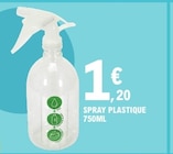 Spray plastique dans le catalogue E.Leclerc