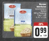 Haferflocken im E center Prospekt Haferflocken von Wurzener im aktuellen E center Prospekt für 0,99 €