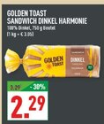 Sandwich Dinkel Harmonie Angebote von Golden Toast bei Marktkauf Dinslaken für 2,29 €