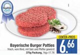 Bayerische Burger Patties im Angebot bei EDEKA in Straubing Bayerische Burger Patties Angebote bei EDEKA Straubing für 6,66 €