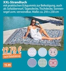 Matratzenauflagen im V-Markt Prospekt XXL-Strandtuch im aktuellen V-Markt Prospekt für 12,79 €