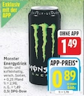 Energydrink von Monster für 0,89 € bei E center im Angebot Energydrink von Monster im aktuellen E center Prospekt