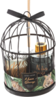 Coffret cage diffuseur et bougie Lola en promo chez Maxi Bazar Coffret cage diffuseur et bougie Lola dans le catalogue Maxi Bazar