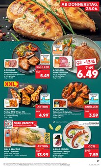 Lachs im Kaufland Prospekt "Hier bin ich richtig" mit 58 Seiten (Darmstadt)