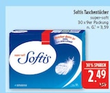Aktuelles Softis Taschentücher super-soft Angebot bei Marktkauf in Erlangen ab 2,49 €