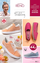 Damen Sandalen Angebote im Prospekt "SONNIGER FRÜHLING" von Reno auf Seite 1