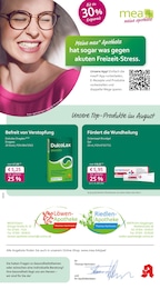 Apotheken Prospekt von mea - meine apotheke in Oberdischingen Aktueller mea - meine apotheke Apotheken Prospekt für Oberdischingen: Unsere August-Angebote mit 4} Seiten, 01.08.2025 - 31.08.2025