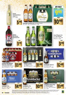Bitburger im aktuellen EDEKA Prospekt (Bensheim) Bitburger im EDEKA Prospekt "Aktuelle Angebote" mit 58 Seiten (Bensheim)