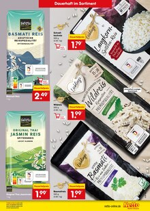 Reis im Netto Marken-Discount Prospekt "Aktuelle Angebote" mit 72 Seiten (Duisburg)