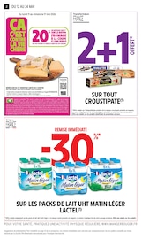 Promos Lait dans le catalogue "34% EN AVANTAGE CARTE" de Intermarché Hyper Lait en promo dans le catalogue Intermarché Hyper à la page 2
