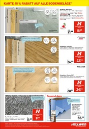 Aktueller Hellweg Prospekt mit Teppich, "Robust und vielseitig", Seite 9