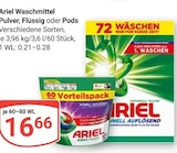 Waschmittel Pulver Angebote von Ariel bei GLOBUS Castrop-Rauxel für 16,66 €