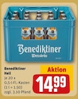 Hell Angebote von Benediktiner Weissbräu bei REWE Gummersbach für 14,99 €