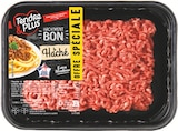 Haché hach'ment bon : préparation à base de viande bovine hachée et de protéines végétales - TENDRE & PLUS - Intermarché Hyper Haché hach'ment bon : préparation à base de viande bovine hachée et de protéines végétales - TENDRE & PLUS à 12,99 € dans le catalogue Intermarché Hyper