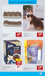 Prix et réduction Accessoires Animaux dans le prospectus Aldi en cours Offre Accessoires Animaux dans le catalogue Aldi du moment à la page 41