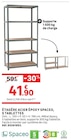 LEROY MERLIN Montsoult - Promo Étagère acier époxy, 5 tablettes Promo Étagère acier époxy, 5 tablettes à 41,90 € dans le catalogue LEROY MERLIN à Montsoult