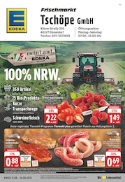 EDEKA Prospekt für Düsseldorf: "Aktuelle Angebote", 24 Seiten, 11.08.2025 - 16.08.2025