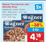 Aktuelles Flammkuchen oder Steinofen Pizza Angebot bei Netto Marken-Discount in Leipzig ab 4,18 €