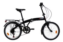 Vélo pliant noir 20'' - Carrefour à Aulnay-sous-Bois Vélo pliant noir 20'' en promo chez Carrefour Aulnay-sous-Bois à 109,00 €