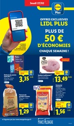 Offre Lait dans le catalogue Lidl du moment à la page 11