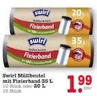 Müllbeutel mit Fixierband im Angebot bei E center in Offenbach Müllbeutel mit Fixierband Angebote von Swirl bei E center Offenbach für 1,99 €