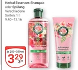 Shampoo im Angebot bei GLOBUS in Ludwigshafen Shampoo Angebote von Herbal Essences bei GLOBUS Ludwigshafen für 3,29 €