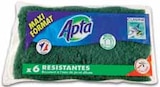 6 éponges grattantes vertes - APTA en promo chez Intermarché 6 éponges grattantes vertes - APTA dans le catalogue Intermarché