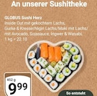 Sushi Herz Angebote von Globus bei GLOBUS Koblenz für 9,99 €