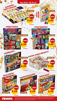 Böller im Penny Prospekt "Wer günstig will, muss Penny." mit 42 Seiten (Essen)
