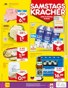 Fleisch im Netto Marken-Discount Prospekt "Aktuelle Angebote" mit 76 Seiten (Augsburg)