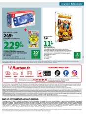 Promos Lit dans le catalogue "OFFRES DU MOMENT" de Auchan Hypermarché Lit en promo dans le catalogue Auchan Hypermarché à la page 47