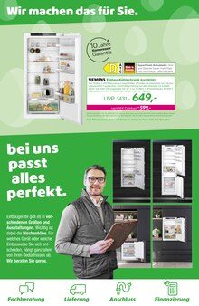 Kühlschrank im EP: Prospekt "gefunden: tolle Oster-Angebote!" mit 12 Seiten (Greifswald)