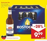Aktuelle Krombacher Angebote bei Netto Marken-Discount in Wismar Aktuelles Rostocker Pils Angebot bei Netto Marken-Discount in Wismar ab 9,99 €