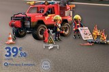 Pick-up et 2 pompiers - PLAYMOBIL - Intermarché Hyper à Toulouse Pick-up et 2 pompiers - PLAYMOBIL en promo chez Intermarché Hyper Toulouse à 39,90 €
