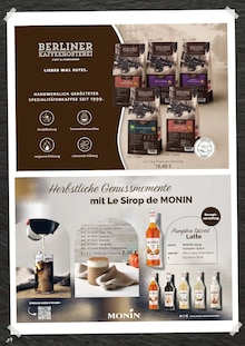 Eis im aktuellen Hamberger Prospekt (Berlin) Eis im Hamberger Prospekt "Herbst-Markt" mit 56 Seiten (Berlin)