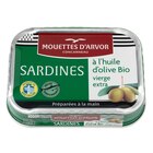 Sardines - MOUETTES D'ARVOR en promo chez Carrefour Market Valence à 2,99 €