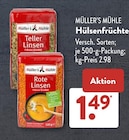 Teller Linsen im ALDI SÜD Prospekt Teller Linsen von Müller’s Mühle im aktuellen ALDI SÜD Prospekt für 1,49 €