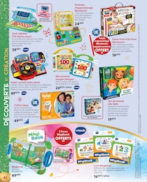 Prix et réduction Tablette dans le prospectus La Grande Récré en cours Offre Tablette dans le catalogue La Grande Récré du moment à la page 42