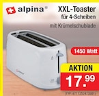 XXL-Toaster Angebote von alpina bei Zimmermann Bremen für 17,99 €