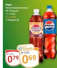 Pepsi im Angebot bei GLOBUS in Weimar Pepsi Angebote bei GLOBUS Weimar für 0,69 €