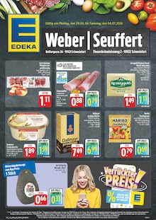 Aktueller EDEKA Prospekt "Wir lieben Lebensmittel!" für Schweinfurt Aktueller EDEKA Prospekt für Schweinfurt mit Seiten