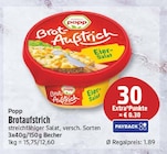 Brotaufstrich von Popp für 1,89 € bei EDEKA im Angebot Brotaufstrich von Popp im aktuellen EDEKA Prospekt