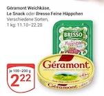 Weichkäse Angebote von Géramont bei GLOBUS Kaiserslautern für 2,22 €